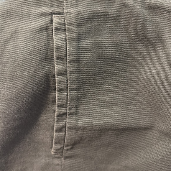 GAP gently used shorts sorta gray/green color. - Picture 2 of 6